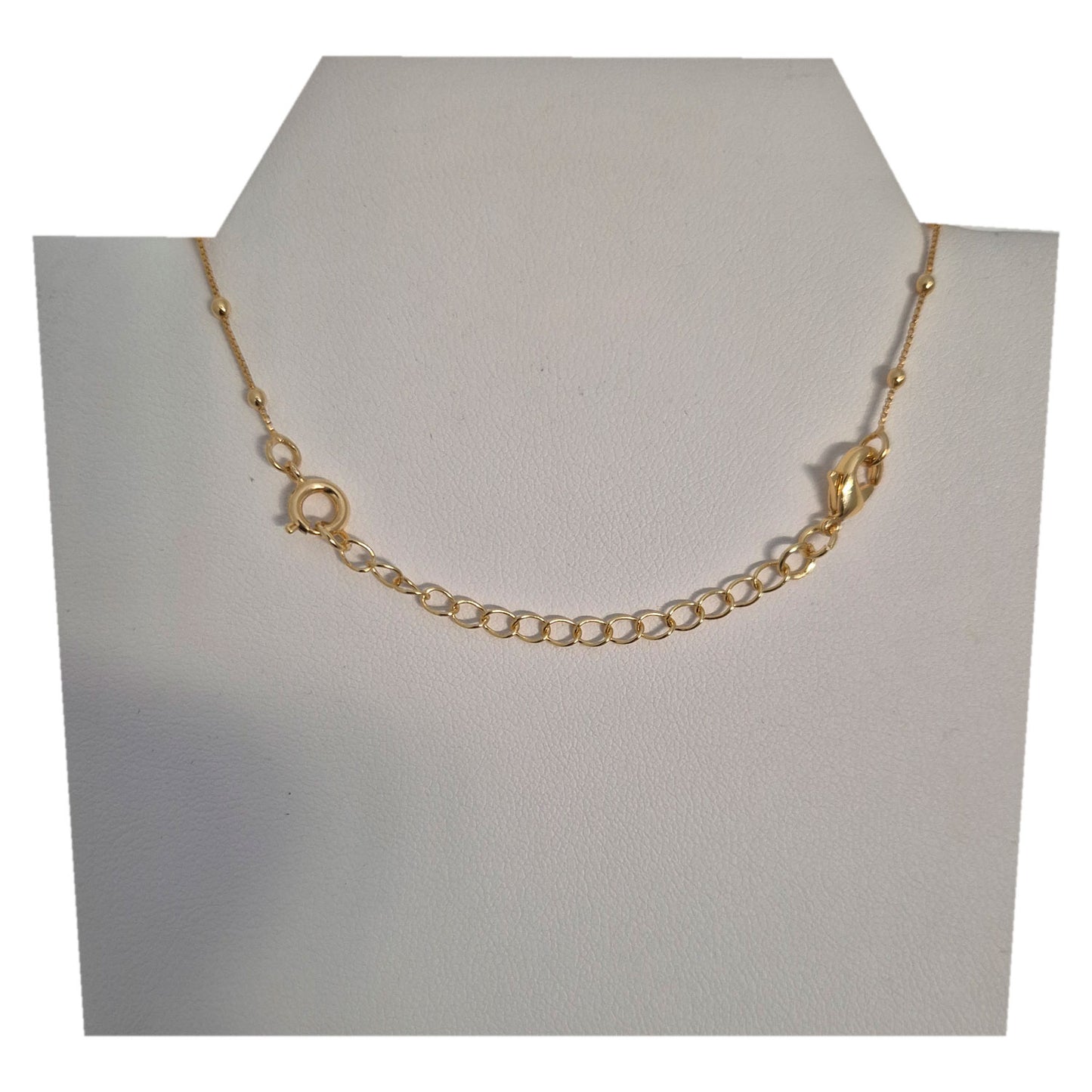 Extensor Para Alargue De Cadena Baño Oro 18 Quilates